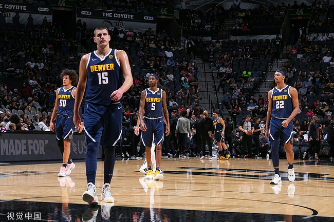  约基奇三双助掘金主场力克爵士