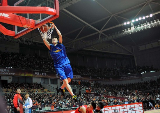  扣篮大赛惊艳全场，创意动作频现